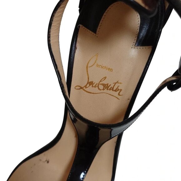 CHRISTIAN LOUBOUTIN - Multi Patent Leather Leather Unborn Calf 177-081225 - Picture 5 of 6